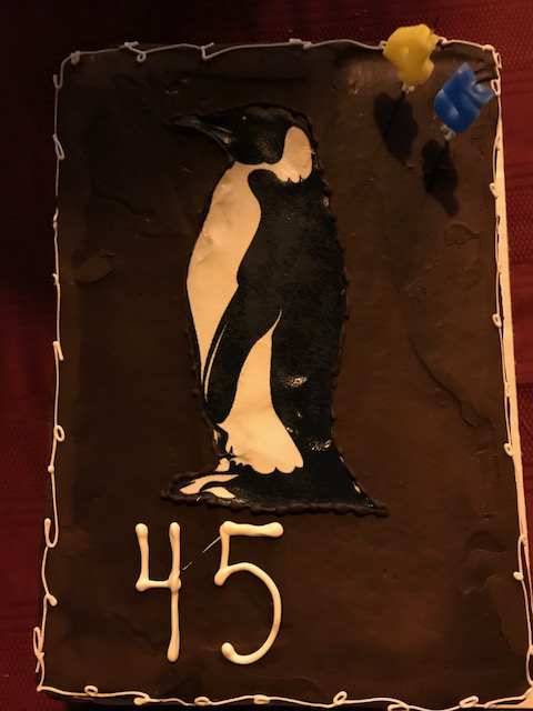 Victor's Birthday Pinguin cake